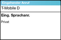 Eingehender Anruf