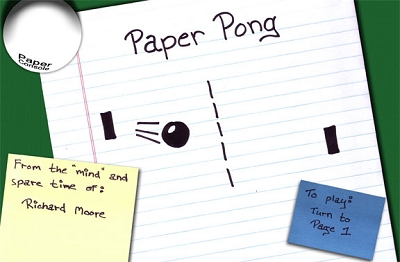Paper Pong