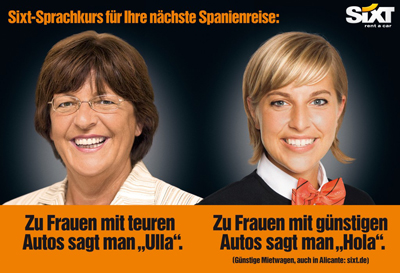 Sixt-Kampagne zum Dienstwagenklau