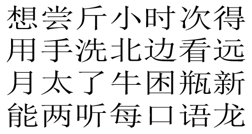 Chinesische Zeichen